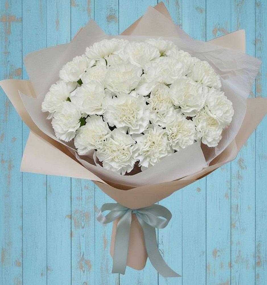 Букет цветов из: Гвоздики в Гайдуке