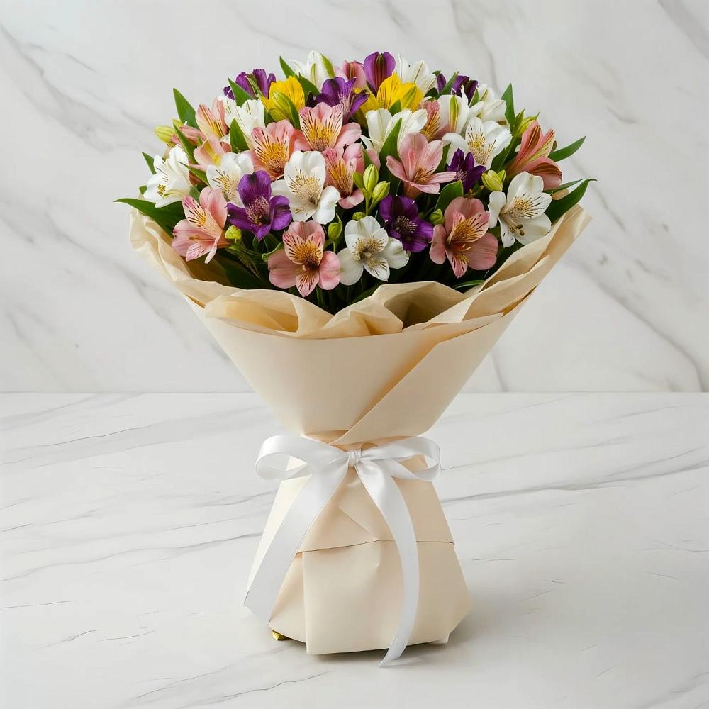 Букет цветов из: Альстромерии в Гайдуке