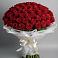 Букет 101 Красная роза Блэк Мэджик в Гайдуке
