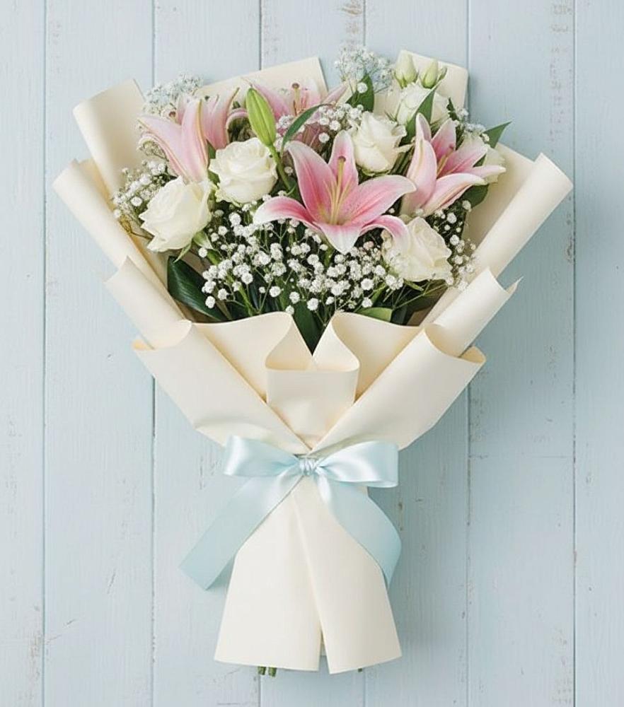 Букет цветов из: Лилии в Гайдуке