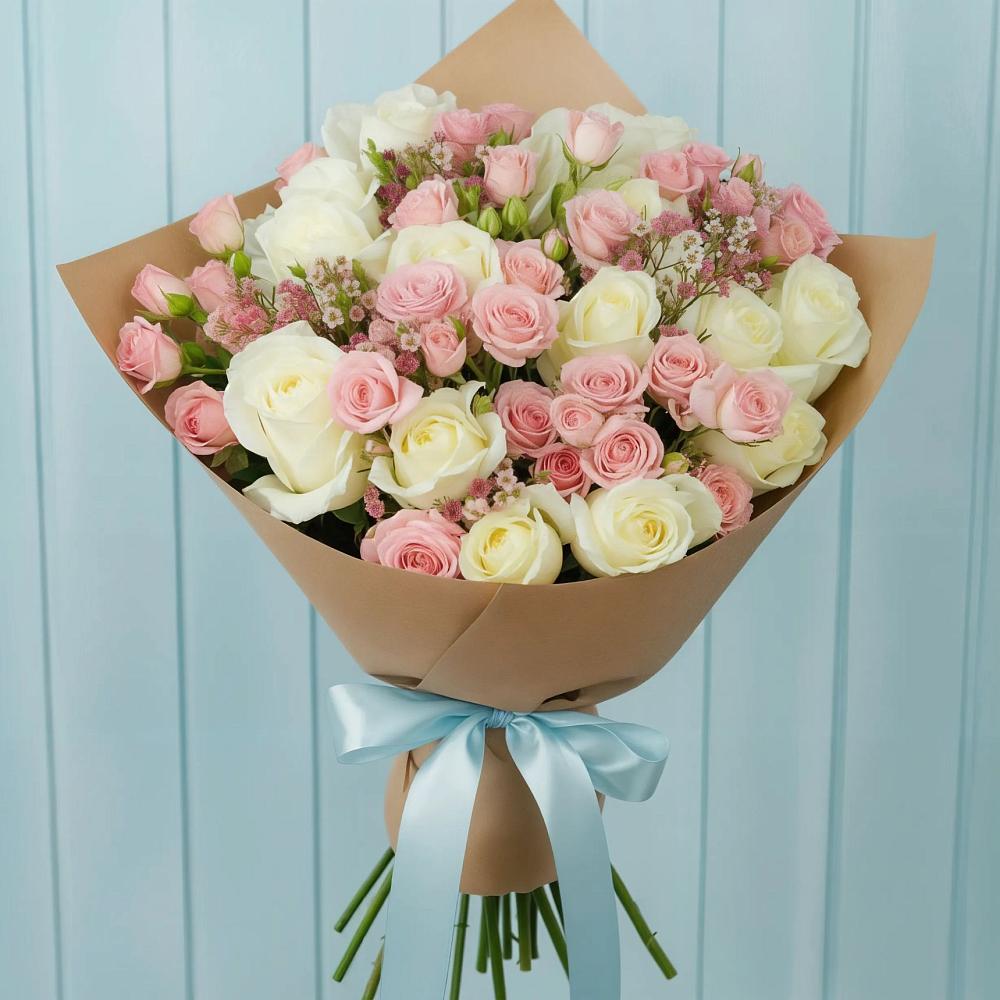 Букет цветов из: Розы в Гайдуке