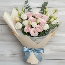 Букет цветов из:  Лизиантусы в Гайдуке