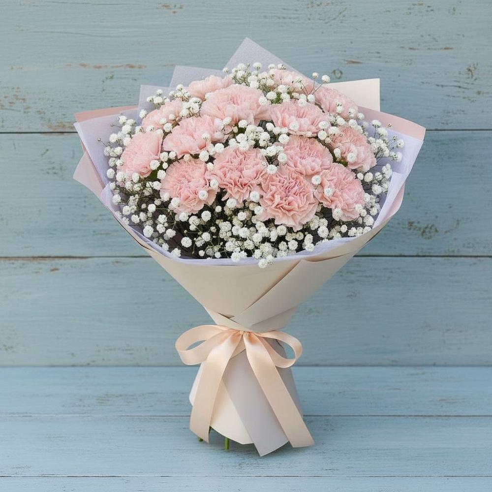 Букет цветов из: Гвоздики в Гайдуке