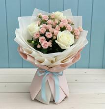 Букет цветов из:  Розы в Гайдуке