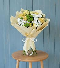 Букет цветов из:  Хризантемы и Розы #REPLACE_PRED# Гайдуке