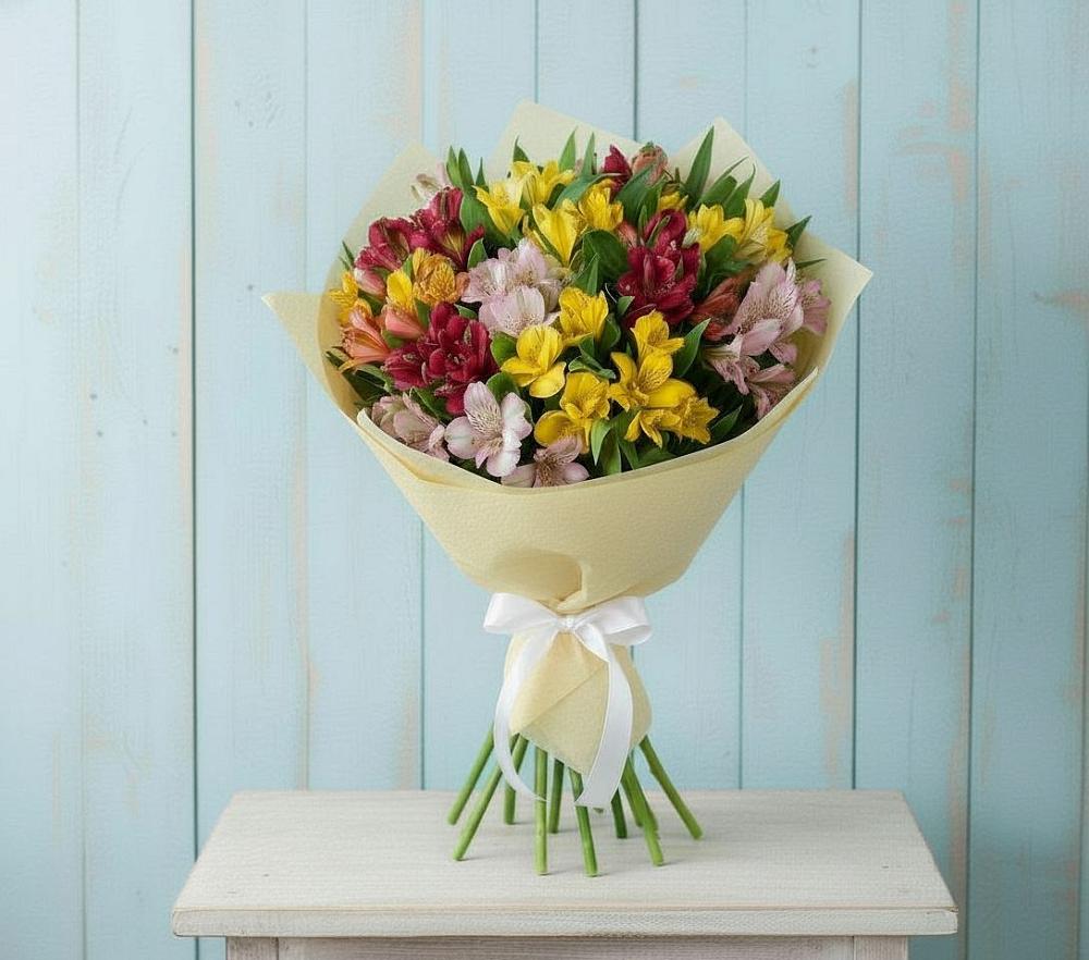 Букет цветов из: Альстромерии в Гайдуке