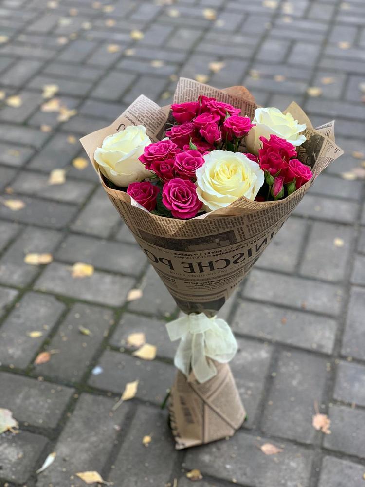Букет цветов из: Розы в Гайдуке